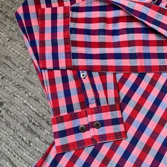 EXPRESS Fitted Long sleeves classic collar15-151/2 - Picture 5 of 8